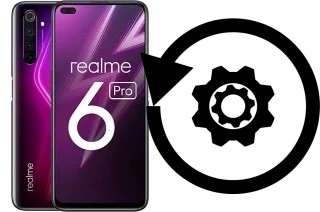 Zurücksetzen oder reset a Realme 6 Pro