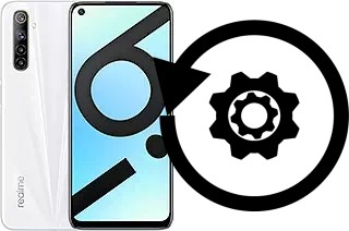 Zurücksetzen oder reset a Realme 6i (India)