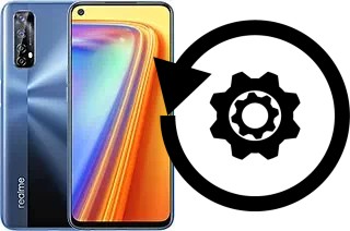 Zurücksetzen oder reset a Realme 7