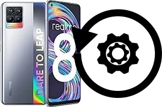 Zurücksetzen oder reset a Realme 8