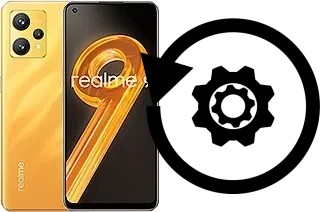 Zurücksetzen oder reset a Realme 9