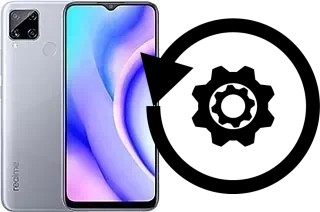 Zurücksetzen oder reset a Realme C15 Qualcomm Edition