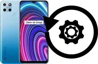 Zurücksetzen oder reset a Realme C25Y