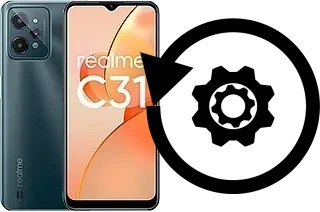 Zurücksetzen oder reset a Realme C31