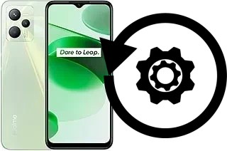 Zurücksetzen oder reset a Realme C35