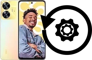 Zurücksetzen oder reset a Realme C55