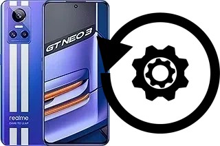 Zurücksetzen oder reset a Realme GT Neo 3