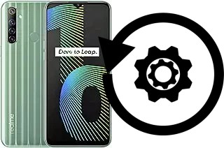Zurücksetzen oder reset a Realme Narzo 10