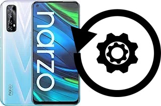 Zurücksetzen oder reset a Realme Narzo 20 Pro