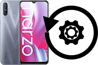 Zurücksetzen oder reset a Realme Narzo 20A