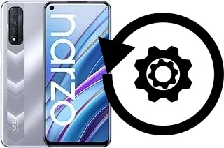 Zurücksetzen oder reset a Realme Narzo 30