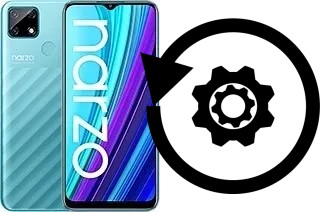 Zurücksetzen oder reset a Realme Narzo 30A