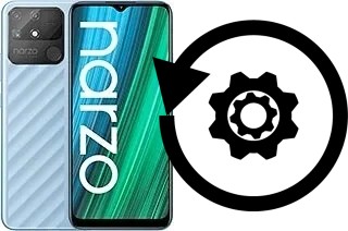 Zurücksetzen oder reset a Realme Narzo 50A