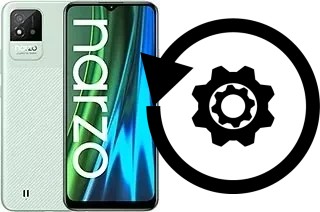 Zurücksetzen oder reset a Realme Narzo 50i