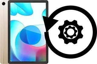 Zurücksetzen oder reset a Realme Pad