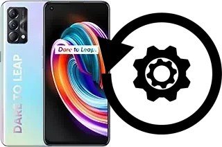 Zurücksetzen oder reset a Realme Q3 Pro Carnival