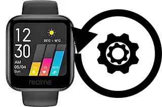 Zurücksetzen oder reset a Realme Watch