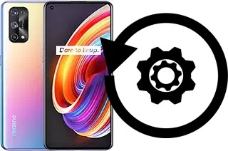 Zurücksetzen oder reset a Realme X7 Pro