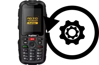 Zurücksetzen oder reset a RugGear RG310 Voyager