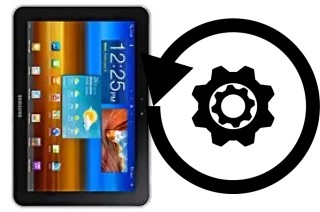 Zurücksetzen oder reset a Samsung Galaxy Tab 8.9 4G P7320T