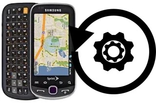 Zurücksetzen oder reset a Samsung Intercept