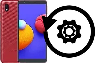 Zurücksetzen oder reset a Samsung Galaxy A01 Core