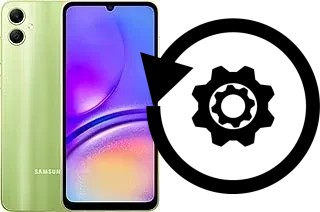 Zurücksetzen oder reset a Samsung Galaxy A05