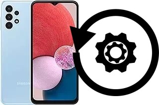 Zurücksetzen oder reset a Samsung Galaxy A13 (SM-A137)