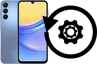 Zurücksetzen oder reset a Samsung Galaxy A15 5G