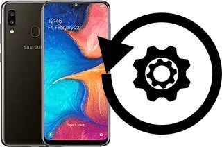 Zurücksetzen oder reset a Samsung Galaxy A20