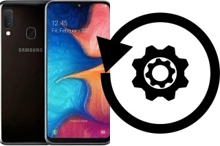 Zurücksetzen oder reset a Samsung Galaxy A20e