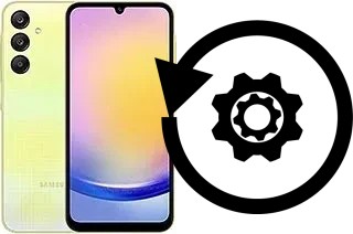 Zurücksetzen oder reset a Samsung Galaxy A25