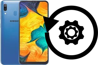 Zurücksetzen oder reset a Samsung Galaxy A30