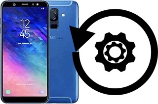 Zurücksetzen oder reset a Samsung Galaxy A6+ (2018)