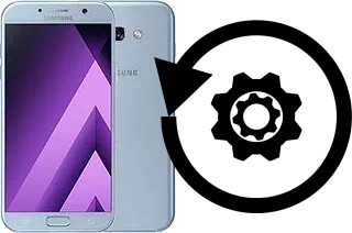 Zurücksetzen oder reset a Samsung Galaxy A7 (2017)