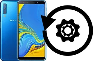 Zurücksetzen oder reset a Samsung Galaxy A7 (2018)