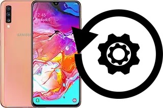 Zurücksetzen oder reset a Samsung Galaxy A70