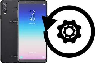 Zurücksetzen oder reset a Samsung Galaxy A8 Star (A9 Star)