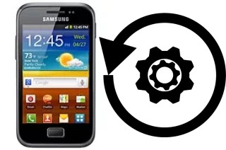 Zurücksetzen oder reset a Samsung Galaxy Ace Plus S7500