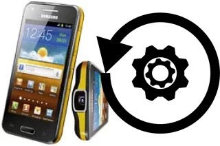 Zurücksetzen oder reset a Samsung I8530 Galaxy Beam