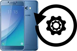 Zurücksetzen oder reset a Samsung Galaxy C5 Pro