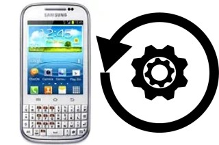 Zurücksetzen oder reset a Samsung Galaxy Chat B5330