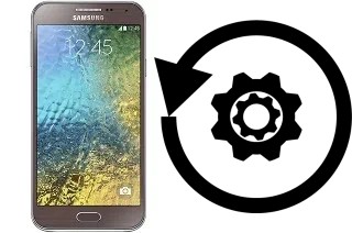 Zurücksetzen oder reset a Samsung Galaxy E5