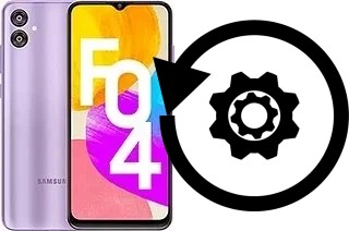 Zurücksetzen oder reset a Samsung Galaxy F04