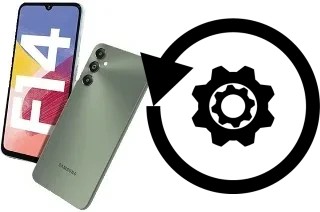 Zurücksetzen oder reset a Samsung Galaxy F14 4G