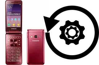 Zurücksetzen oder reset a Samsung Galaxy Folder2