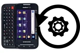 Zurücksetzen oder reset a Samsung R910 Galaxy Indulge