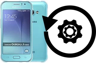 Zurücksetzen oder reset a Samsung Galaxy J1 Ace