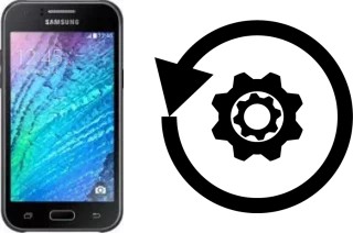 Zurücksetzen oder reset a Samsung Galaxy J1 mini