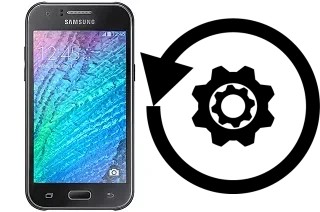 Zurücksetzen oder reset a Samsung Galaxy J1